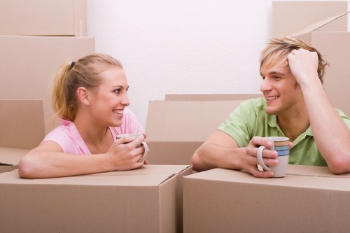 A scenic view of Swiss Cottage during a home move